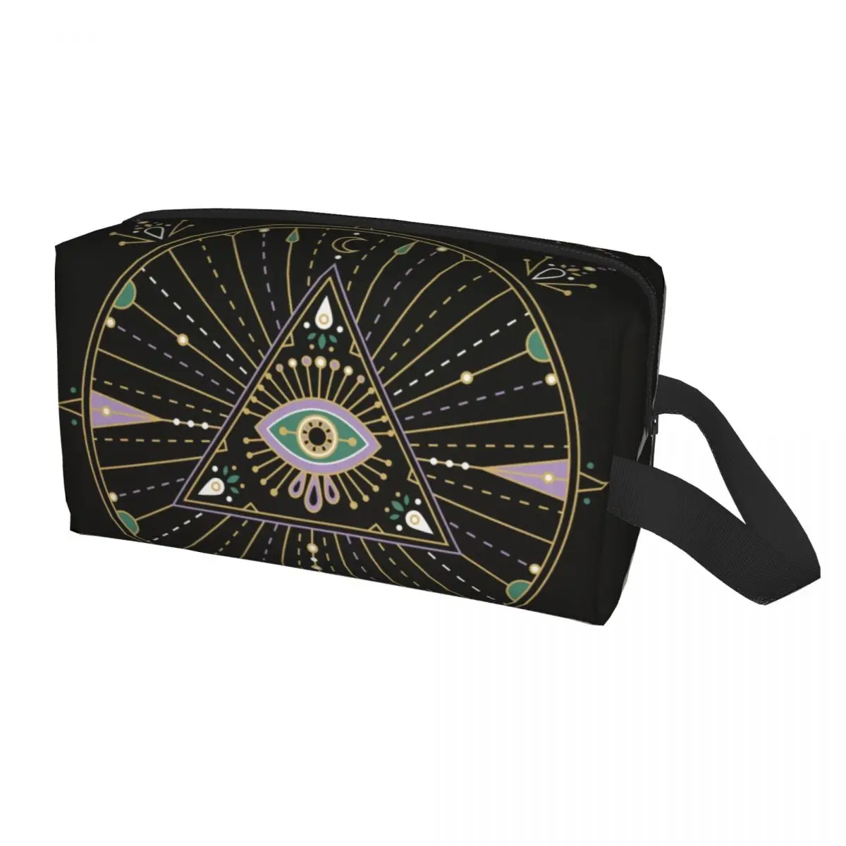 Evil Eye Mandala Art Travel Cosmetic Bag for Women Hamsa Eyes Amulet Toiletry Makeup Organizer Lady Beauty Storage Dopp Kit
Evil Eye Mandala Art Travel Cosmetic Bag for Women Hamsa Eyes Amulet Toiletry Makeup Organizer Lady Beauty Storage Dopp Kit