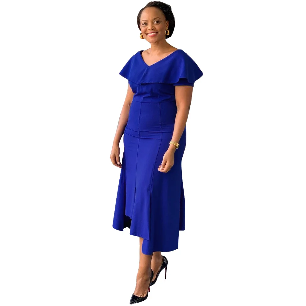 African Mermaid Dress Women Patchwork V Neck Slim Robes Summer New Fashion Solid Elegant Office Lady Long African Dress Vestidos
African Mermaid Dress Women Patchwork V Neck Slim Robes Summer New Fashion Solid Elegant Office Lady Long African Dress Vestidos