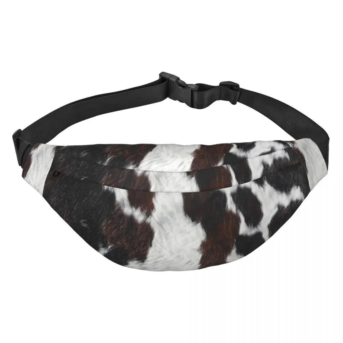 Cowhide Print Style Spotted Pattern In Brown And White Fanny Pack Custom Sling Crossbody Waist Bag for Running Phone Money Pouch
Cowhide Print Style Spotted Pattern In Brown And White Fanny Pack Custom Sling Crossbody Waist Bag for Running Phone Money Pouch