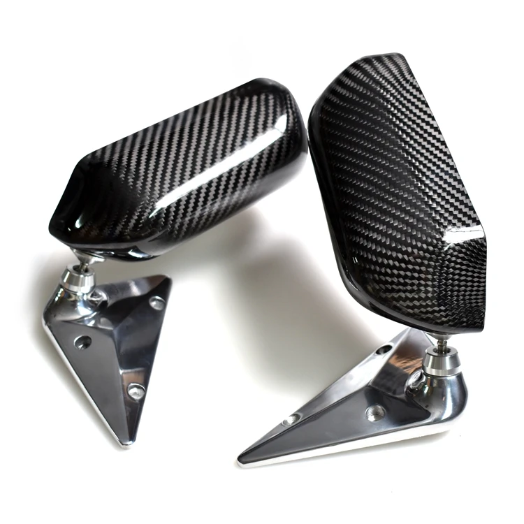 Universal Car Rearview Mirror Dry Carbon Fiber + Blue Glass Side Mirror with Bracket
Universal Car Rearview Mirror Dry Carbon Fiber + Blue Glass Side Mirror with Bracket