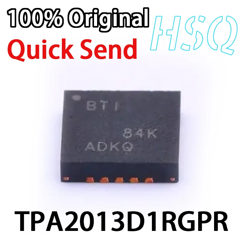 1 шт., TPA2013D1RGPR TPA2013D1, экранная печать, усилитель звука BTI, упаковка QFN20, новый оригинальный
1 шт., TPA2013D1RGPR TPA2013D1, экранная печать, усилитель звука BTI, упаковка QFN20, новый оригинальный