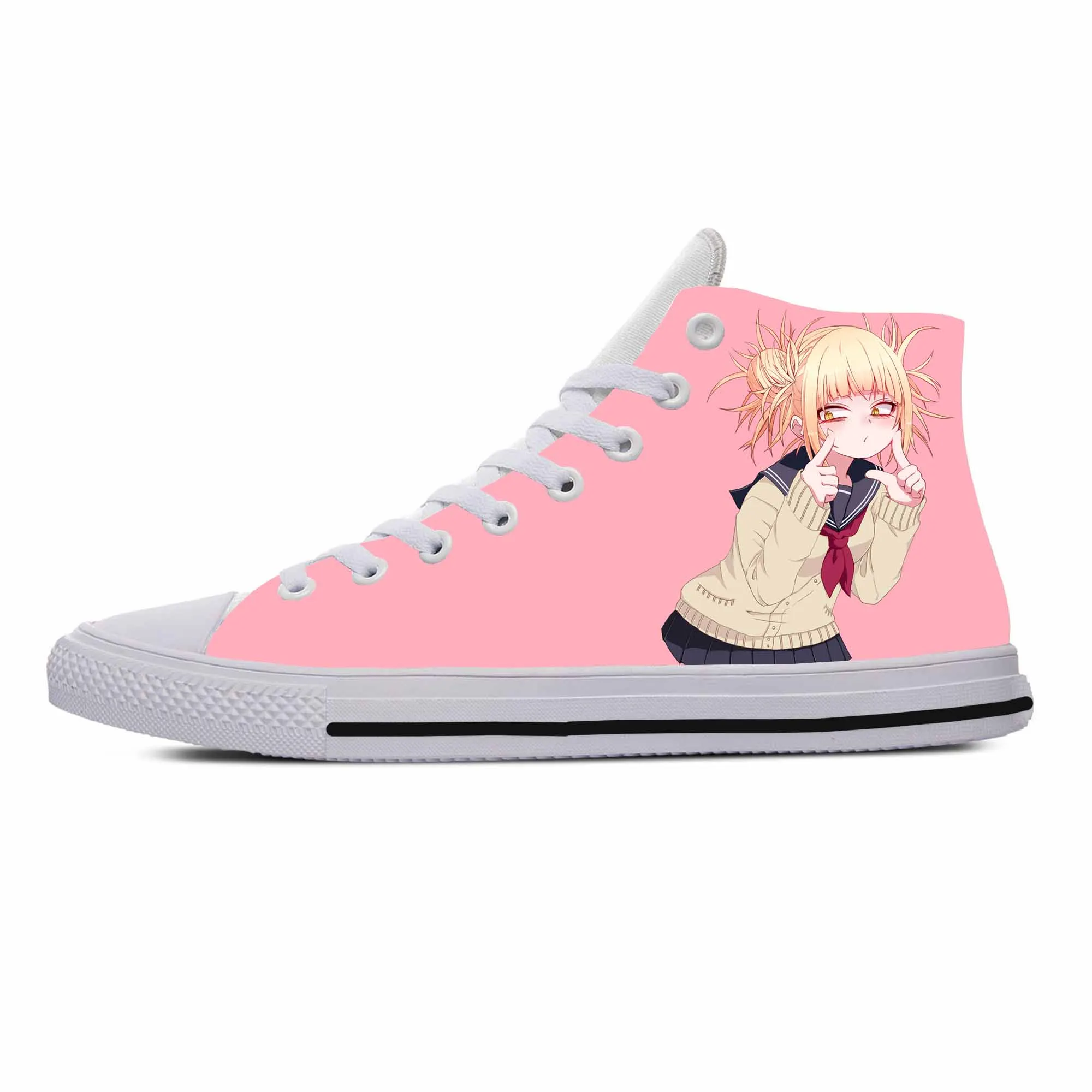 Anime Manga Cartoon My Hero Academia Toga Himiko Casual Cloth Shoes High Top Lightweight Breathable 3D Print Men Women Sneakers
Anime Manga Cartoon My Hero Academia Toga Himiko Casual Cloth Shoes High Top Lightweight Breathable 3D Print Men Women Sneakers