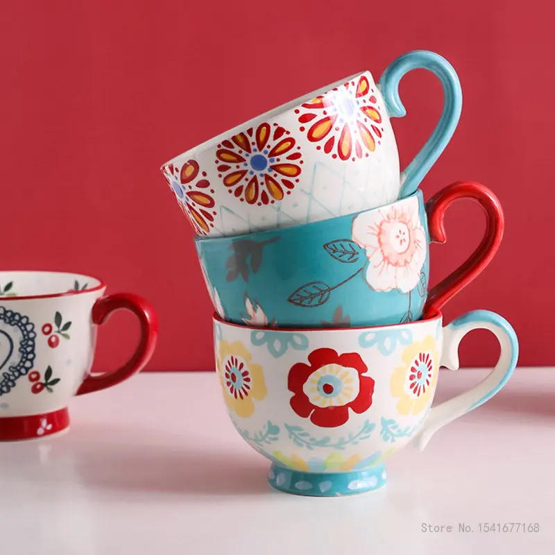 Керамическая кружка с мультяшной ручкой с ручкой Чашка для завтрака большой емкости Бытовая кухня Ресторанные принадлежности Молоко Овсянка 400 мл 1 шт.
Керамическая кружка с мультяшной ручкой с ручкой Чашка для завтрака большой емкости Бытовая кухня Ресторанные принадлежности Молоко Овсянка 400 мл 1 шт.