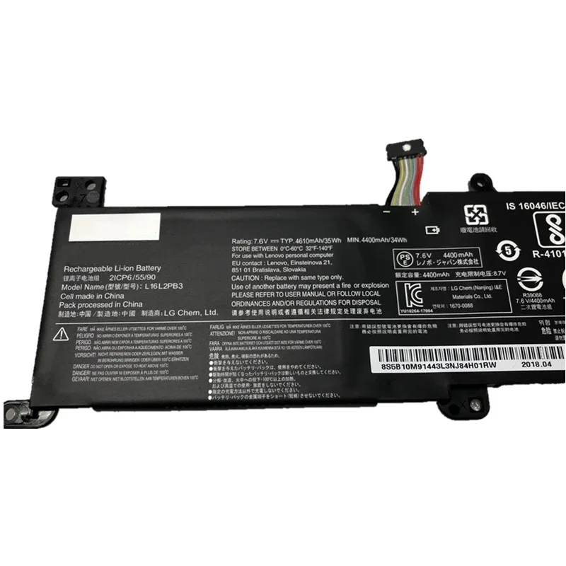 L16L2PB3 Laptop Battery For Lenovo Ideapad320-14AST 520-15IKBR 320-15AST XiaoXin 5000 L17L2PF1 L16S2PB2 7.6V 34Wh
L16L2PB3 Laptop Battery For Lenovo Ideapad320-14AST 520-15IKBR 320-15AST XiaoXin 5000 L17L2PF1 L16S2PB2 7.6V 34Wh