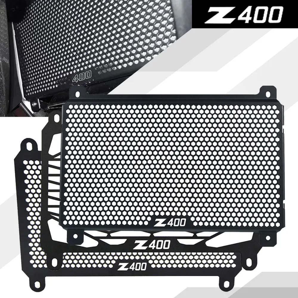 

NINJA400 Motorcycle Air Intake Cover Radiator Grille Guard Water Tank For Kawasaki Ninja 400 Z400 2018 2019 2020 ninja400/Z400