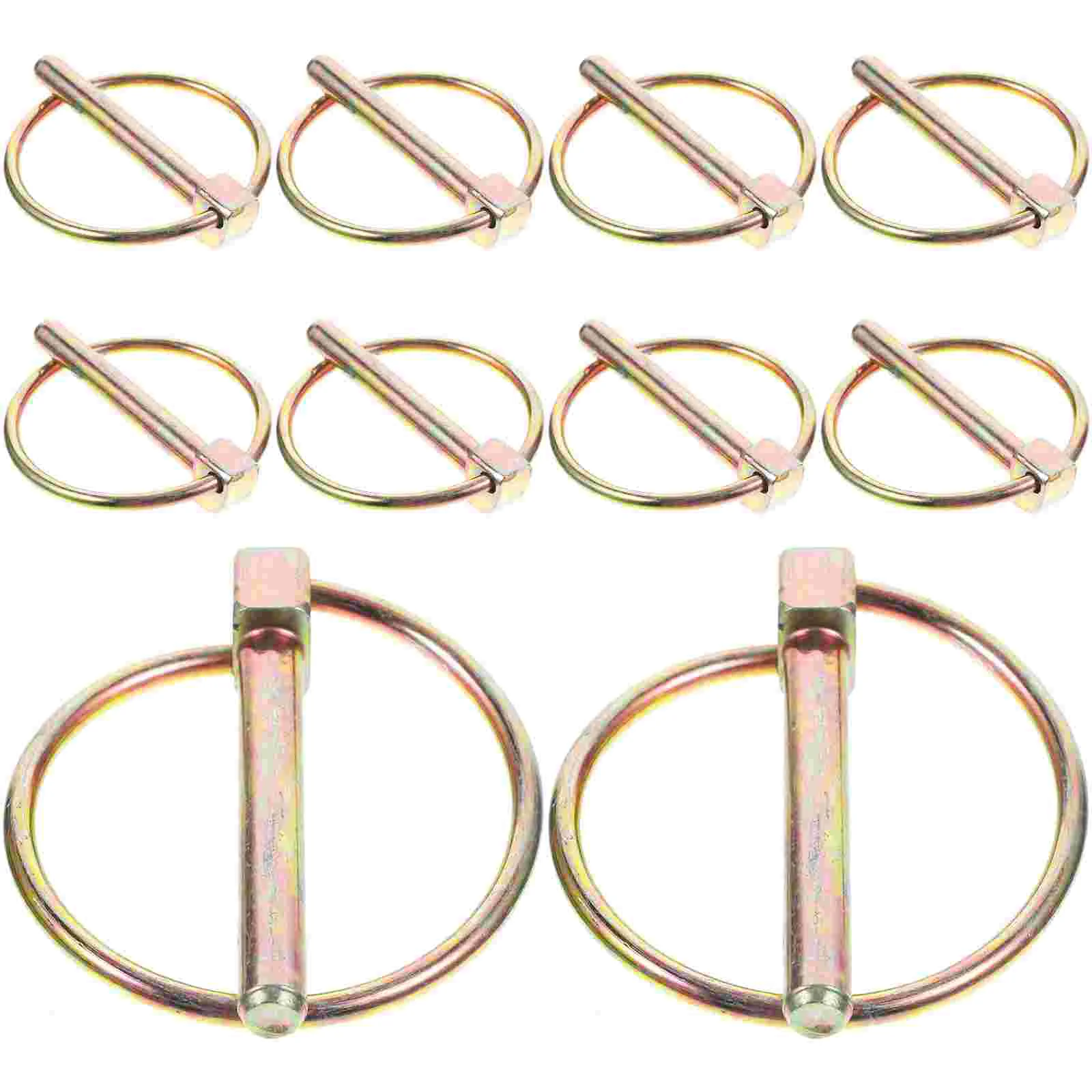 10 Pcs Hooks Ring O-pin Locking for Farm Tractors Machine Accessories Fastener Shaft
10 Pcs Hooks Ring O-pin Locking for Farm Tractors Machine Accessories Fastener Shaft