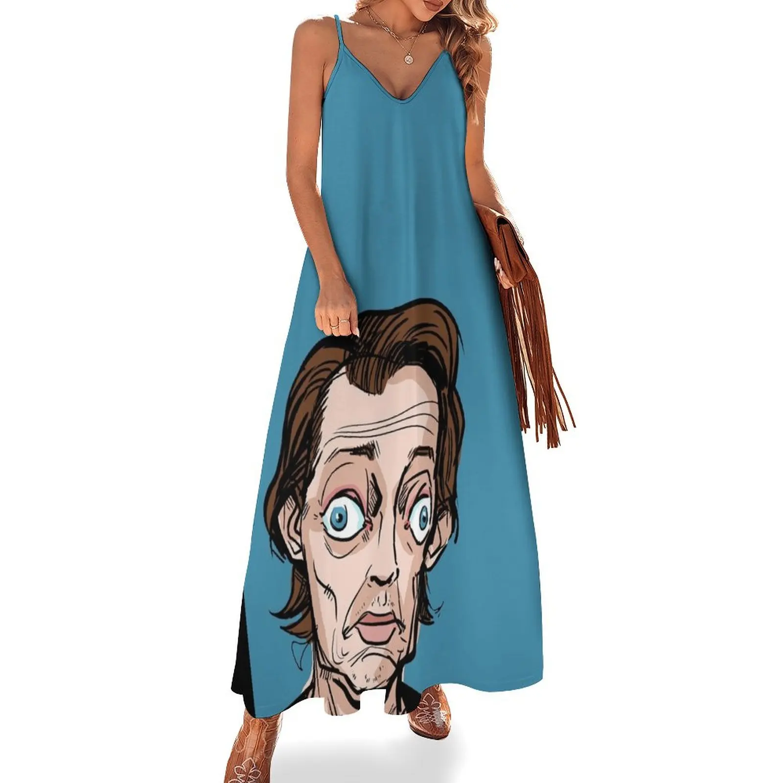 Шикарное женское вечернее платье без рукавов Buscemi каракули, летнее женское платье 2024
Шикарное женское вечернее платье без рукавов Buscemi каракули, летнее женское платье 2024