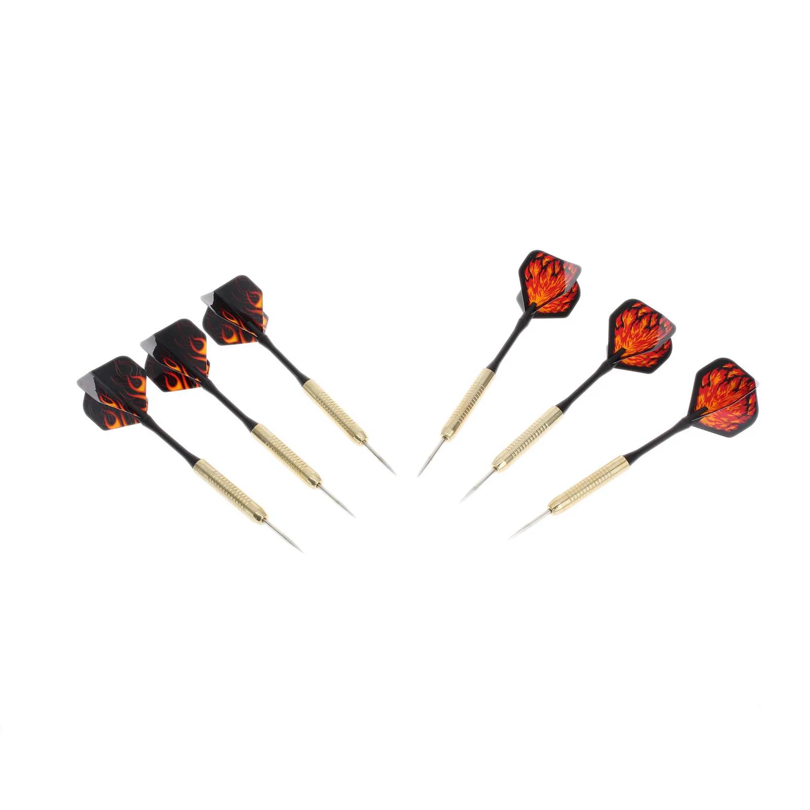 

6pcs/set Steel Needle Tip Plated Copper Darts With Thread 18g Dart Indoor Sports Needle Throwing For Dartboard Tip Sporting Game