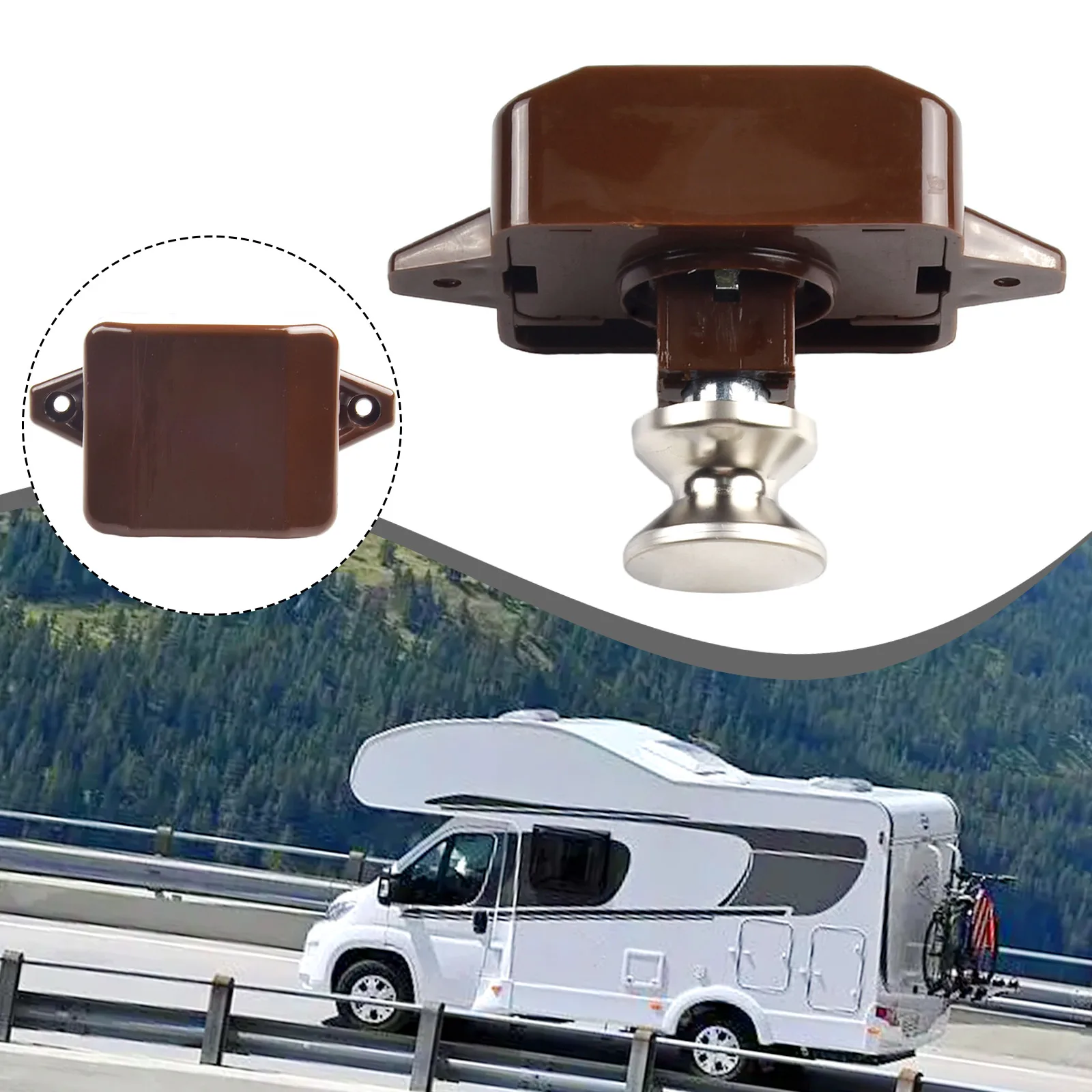 Catch Lock Push Button Lock Push button lock For Trailer&Camper Accessories Exterior Simple Installation 1pcs Yacht
Catch Lock Push Button Lock Push button lock For Trailer&Camper Accessories Exterior Simple Installation 1pcs Yacht