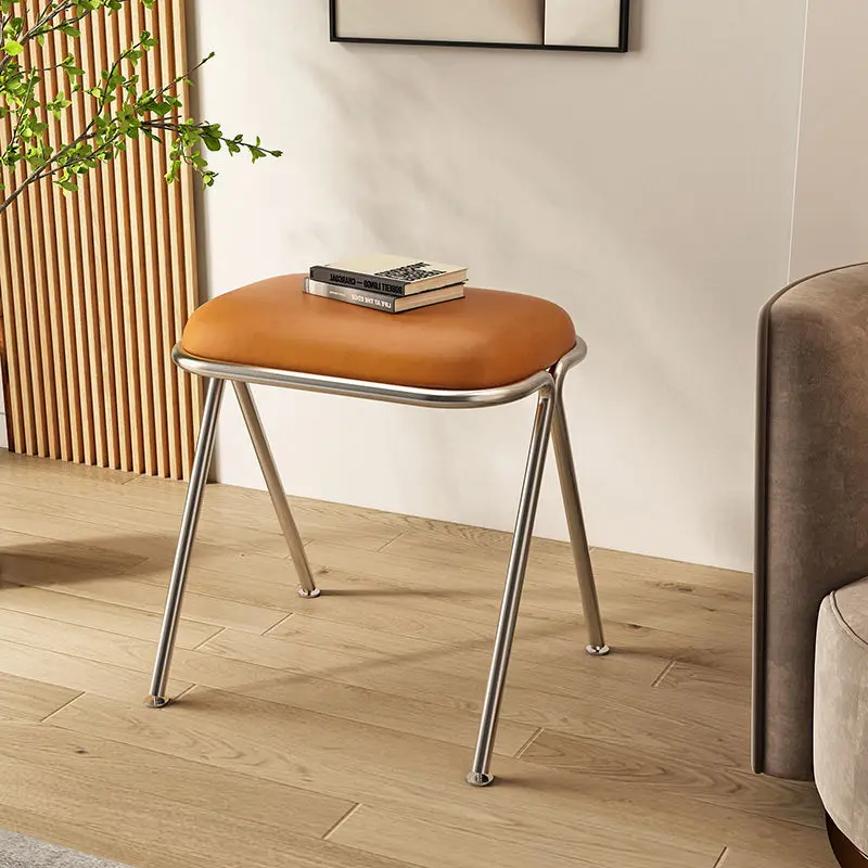 Living Room Sofa Footrest Stool Makeup Dressing PU Cushion Stool Minimalism Iron Art Shoes Bench Bedroom Home Furniture Chair
Living Room Sofa Footrest Stool Makeup Dressing PU Cushion Stool Minimalism Iron Art Shoes Bench Bedroom Home Furniture Chair