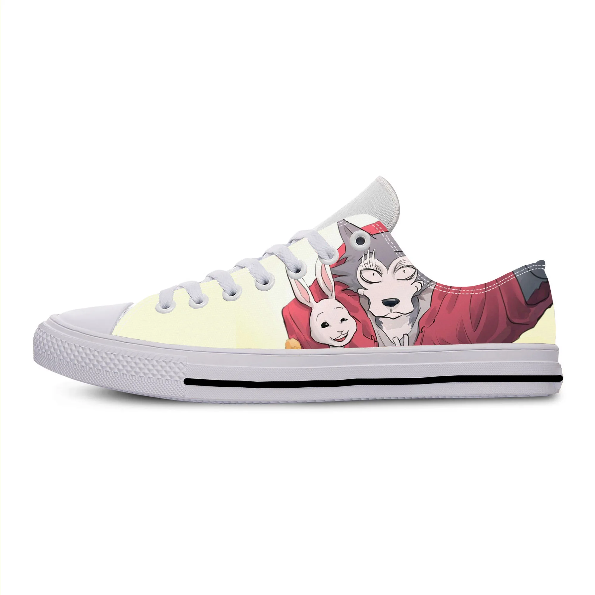Japanese Anime Manga Cartoon Beastars Legoshi Cool Casual Cloth Shoes Low Top Lightweight Breathable 3D Print Men Women Sneakers
Japanese Anime Manga Cartoon Beastars Legoshi Cool Casual Cloth Shoes Low Top Lightweight Breathable 3D Print Men Women Sneakers