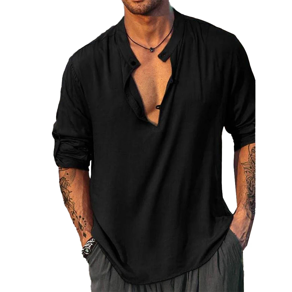 New Stylish Autumn Spring T Shirt Tops Breathable Button-Down Comfortable Long Sleeve Mens Office Business Leisure
New Stylish Autumn Spring T Shirt Tops Breathable Button-Down Comfortable Long Sleeve Mens Office Business Leisure