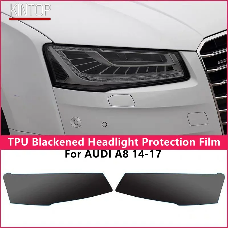 For AUDI A8 14-17 TPU Blackened Headlight Protective Film, Headlight Protection, Film Modification
For AUDI A8 14-17 TPU Blackened Headlight Protective Film, Headlight Protection, Film Modification