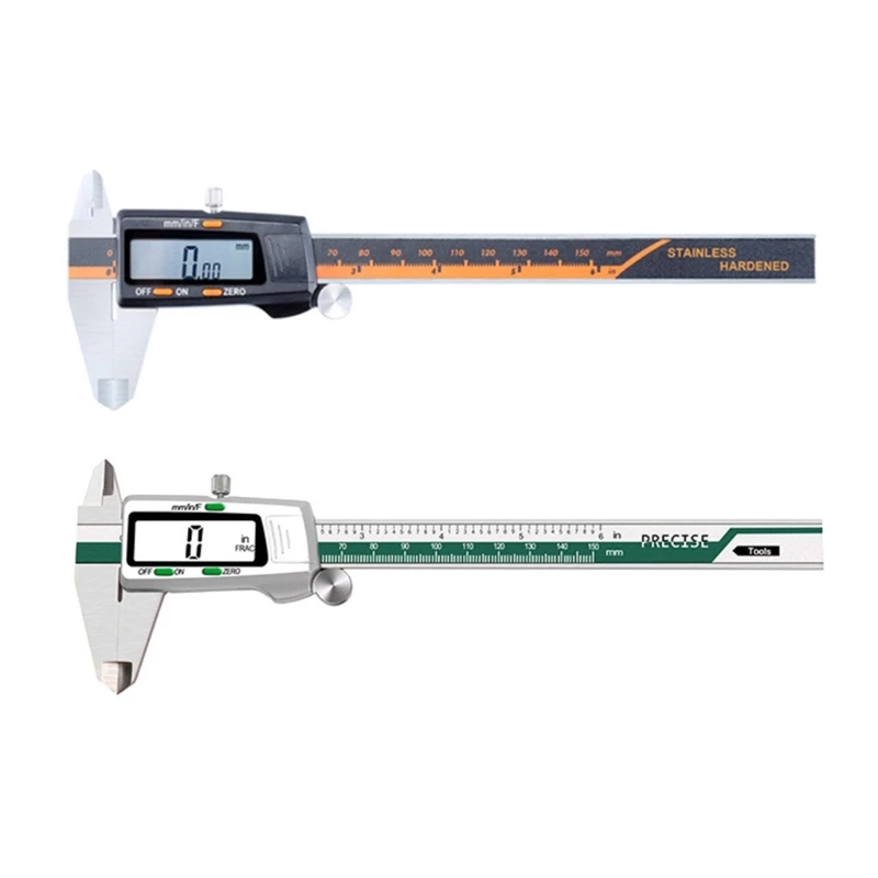 0-150mm/0-6'' Digital Woodworking Ruler Measuring Tool Inch/Millimeter Conversion Stainless Electronic Vernier Drop Shipping
0-150mm/0-6'' Digital Woodworking Ruler Measuring Tool Inch/Millimeter Conversion Stainless Electronic Vernier Drop Shipping