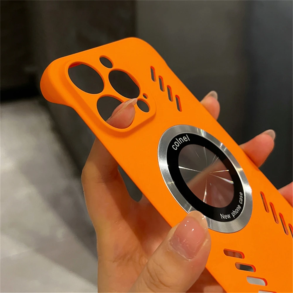 Aero-Mag Frameless Cooling Magnetic MagSafe Case for iPhone – Heat-Dissipating Aero-Mag Frameless Cooling Magnetic MagSafe Case for iPhone – Heat-Dissipating