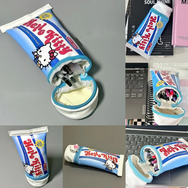 Зубная паста Hello Kitty, карандаш, искусственная фотография, Настольная Сортировка для студентов, вместительная канцелярская коробка для хранения унисекс
Зубная паста Hello Kitty, карандаш, искусственная фотография, Настольная Сортировка для студентов, вместительная канцелярская коробка для хранения унисекс