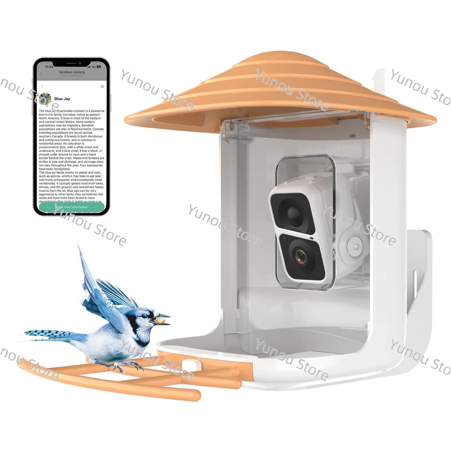 Intelligent Bird Feeder Camera Solar Cell Outdoor Wireless AI Recognizable Bird Feeder
Intelligent Bird Feeder Camera Solar Cell Outdoor Wireless AI Recognizable Bird Feeder