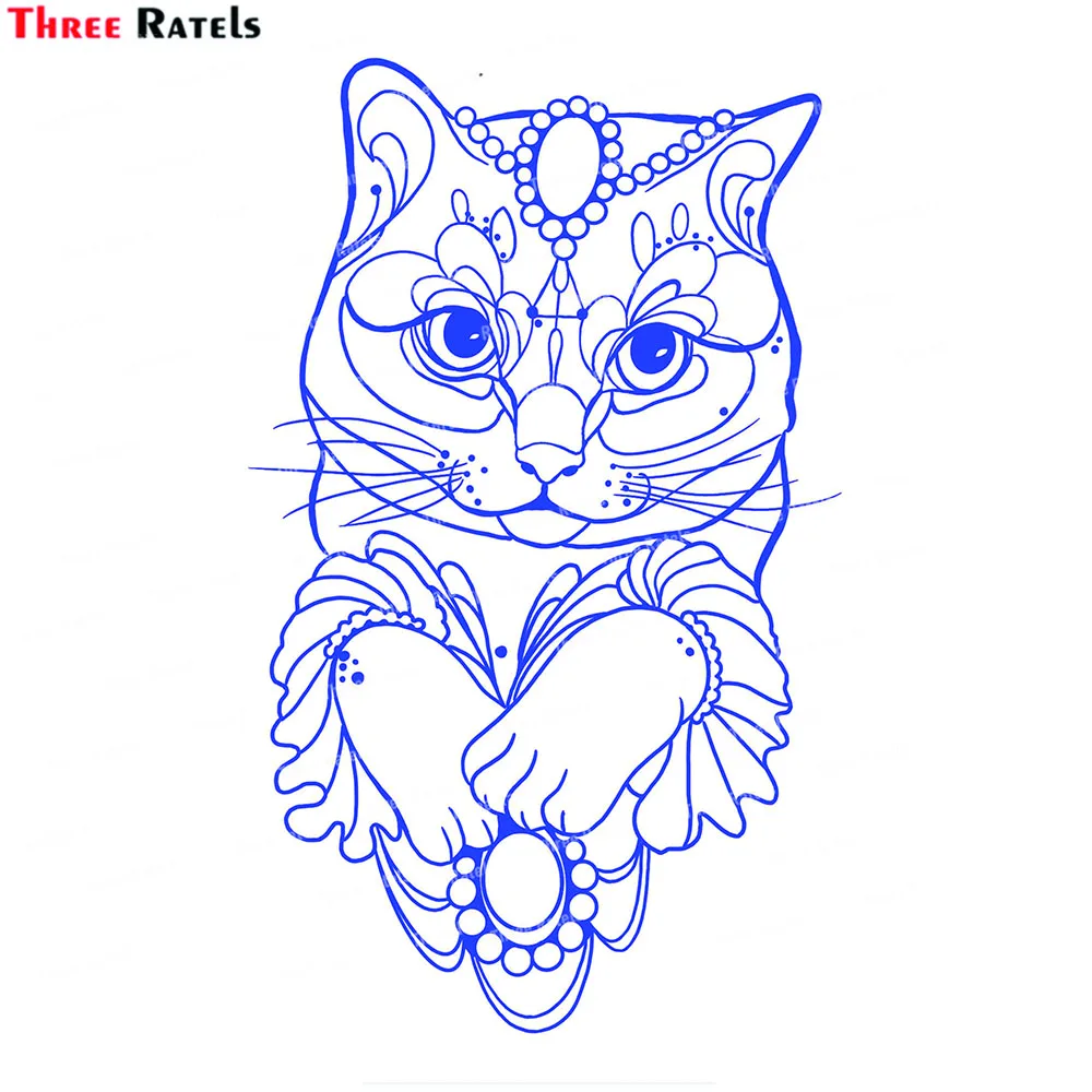 Three Ratels L617 Cat Car Sticker Auto Accessories Decals Waterproof Personalized Anti Scratch Film
Three Ratels L617 Cat Car Sticker Auto Accessories Decals Waterproof Personalized Anti Scratch Film