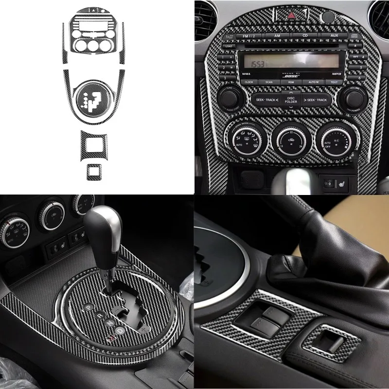 Car Decorative Carbon Fiber Gear Central Control Panel Sticker For Mazda MX5 Miata 2009-2015 Styling Accessories
Car Decorative Carbon Fiber Gear Central Control Panel Sticker For Mazda MX5 Miata 2009-2015 Styling Accessories