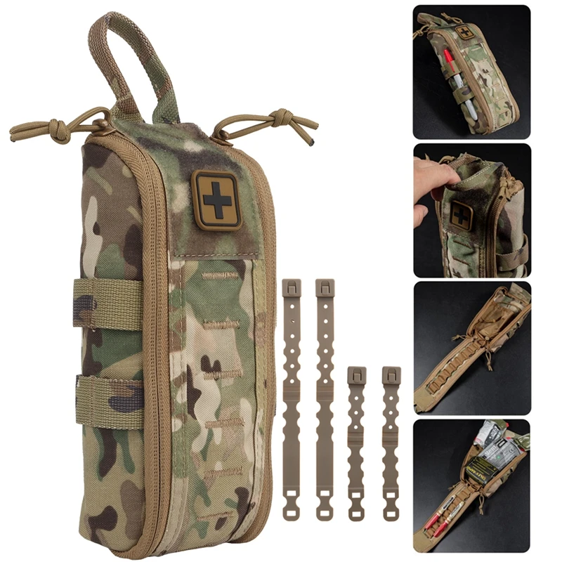 Outdoor Tactical Medical Bag Military Fan Portable MOLLE Medical Pouch Quick Response First Aid Camouflage Bag for Hunting
Outdoor Tactical Medical Bag Military Fan Portable MOLLE Medical Pouch Quick Response First Aid Camouflage Bag for Hunting