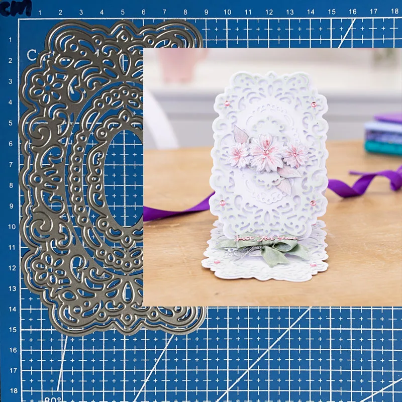Lucky Goddess Metal Cutting Dies Floral Fretwork Diy Scrapbooking Photo Album Decorative Embossing Paper Card Crafts
Lucky Goddess Metal Cutting Dies Floral Fretwork Diy Scrapbooking Photo Album Decorative Embossing Paper Card Crafts