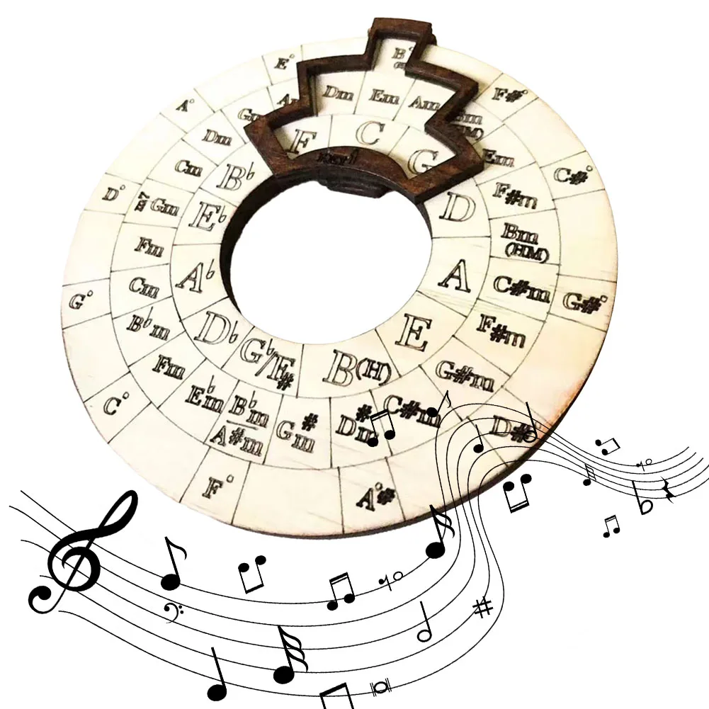 1pc Chord Wheel 12*12*1cm Wooden Color Universal Music Instruments Accessories Tool For Guitar Piano Ukulele Bass
1pc Chord Wheel 12*12*1cm Wooden Color Universal Music Instruments Accessories Tool For Guitar Piano Ukulele Bass