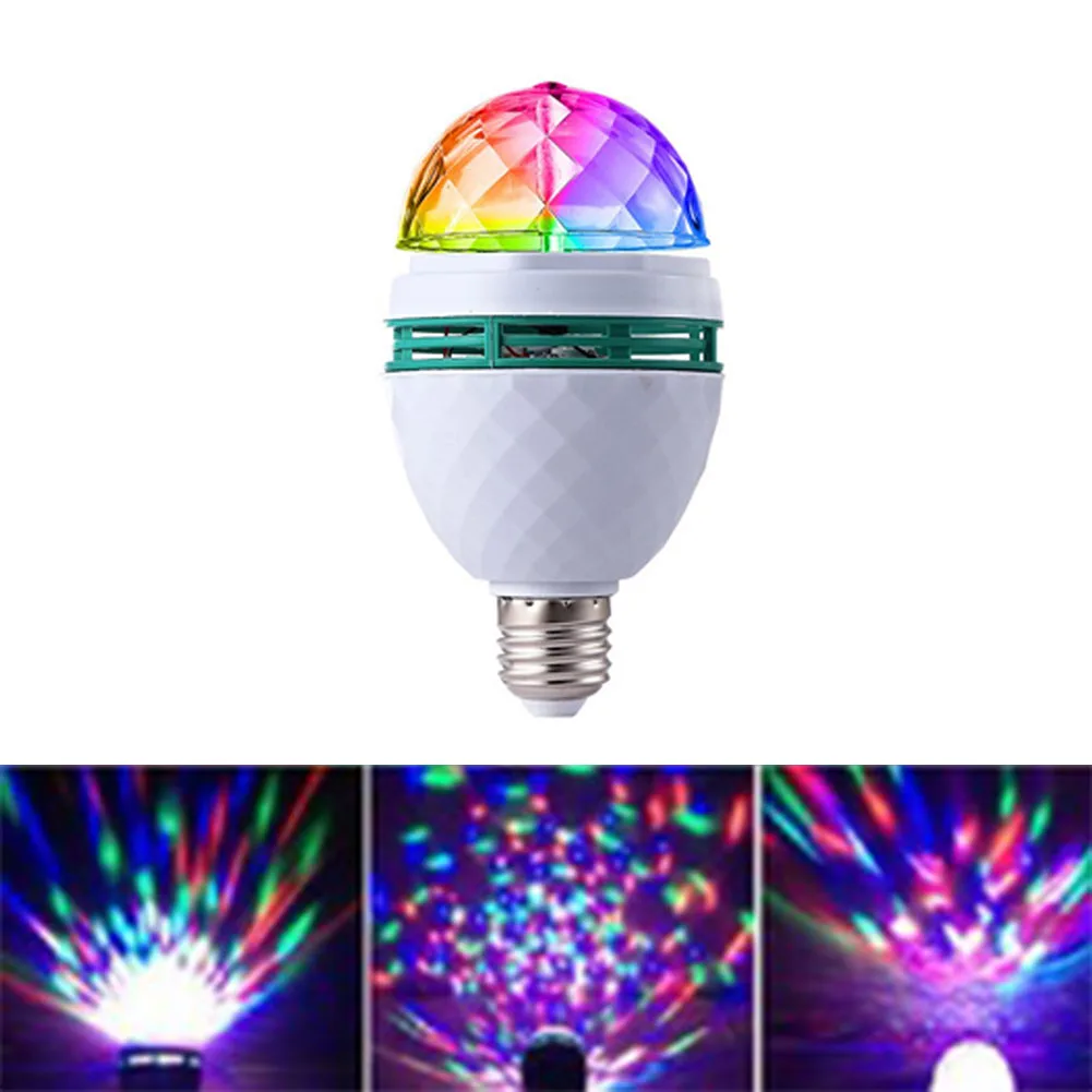 Easy Installation RGB LED Bulb Atmosphere Lamp Changeable Colorful E27 LED Bulb Projector Lights Rotating Home Decor
Easy Installation RGB LED Bulb Atmosphere Lamp Changeable Colorful E27 LED Bulb Projector Lights Rotating Home Decor