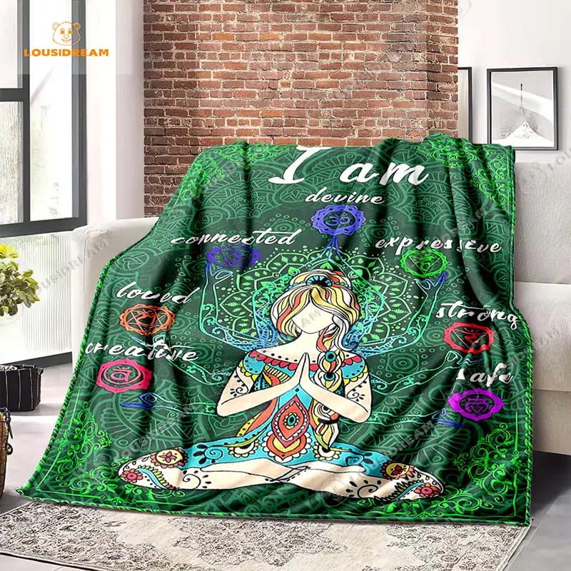 Yoga Seven Chakras Flannel Throw Blanket Adults Air Conditioner Blanket Soft Coverlet Sofa Camping Cover Nap Woman Birthday Gift
Yoga Seven Chakras Flannel Throw Blanket Adults Air Conditioner Blanket Soft Coverlet Sofa Camping Cover Nap Woman Birthday Gift