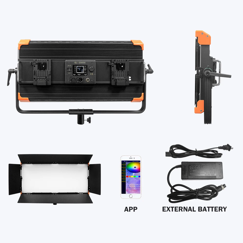 Ультратонкая Фотографическая панель YIDOBLO светодиодный 200W RGB с управлением через приложение
Ультратонкая Фотографическая панель YIDOBLO светодиодный 200W RGB с управлением через приложение