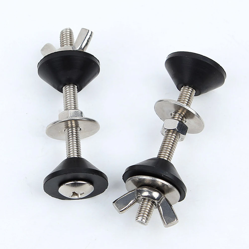 2pcs M6 Stainless Steel Rubber Toilet Tank Screws Tank Bolt Fixing Fitting Sealing Kit Bathroom Supplies Toilet Accessories
2pcs M6 Stainless Steel Rubber Toilet Tank Screws Tank Bolt Fixing Fitting Sealing Kit Bathroom Supplies Toilet Accessories