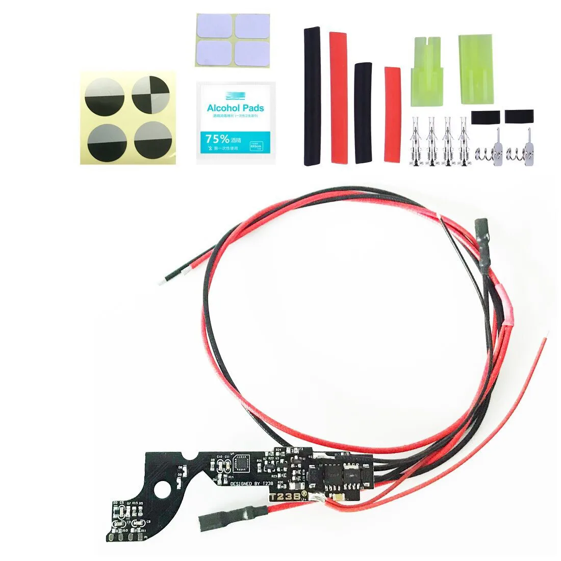 T238 Programmable MOSFET Electric Fire Control Unit Module For XWE G36 / JM 11AK Ⅲ Gearbox Wholsale /Dropoship
T238 Programmable MOSFET Electric Fire Control Unit Module For XWE G36 / JM 11AK Ⅲ Gearbox Wholsale /Dropoship