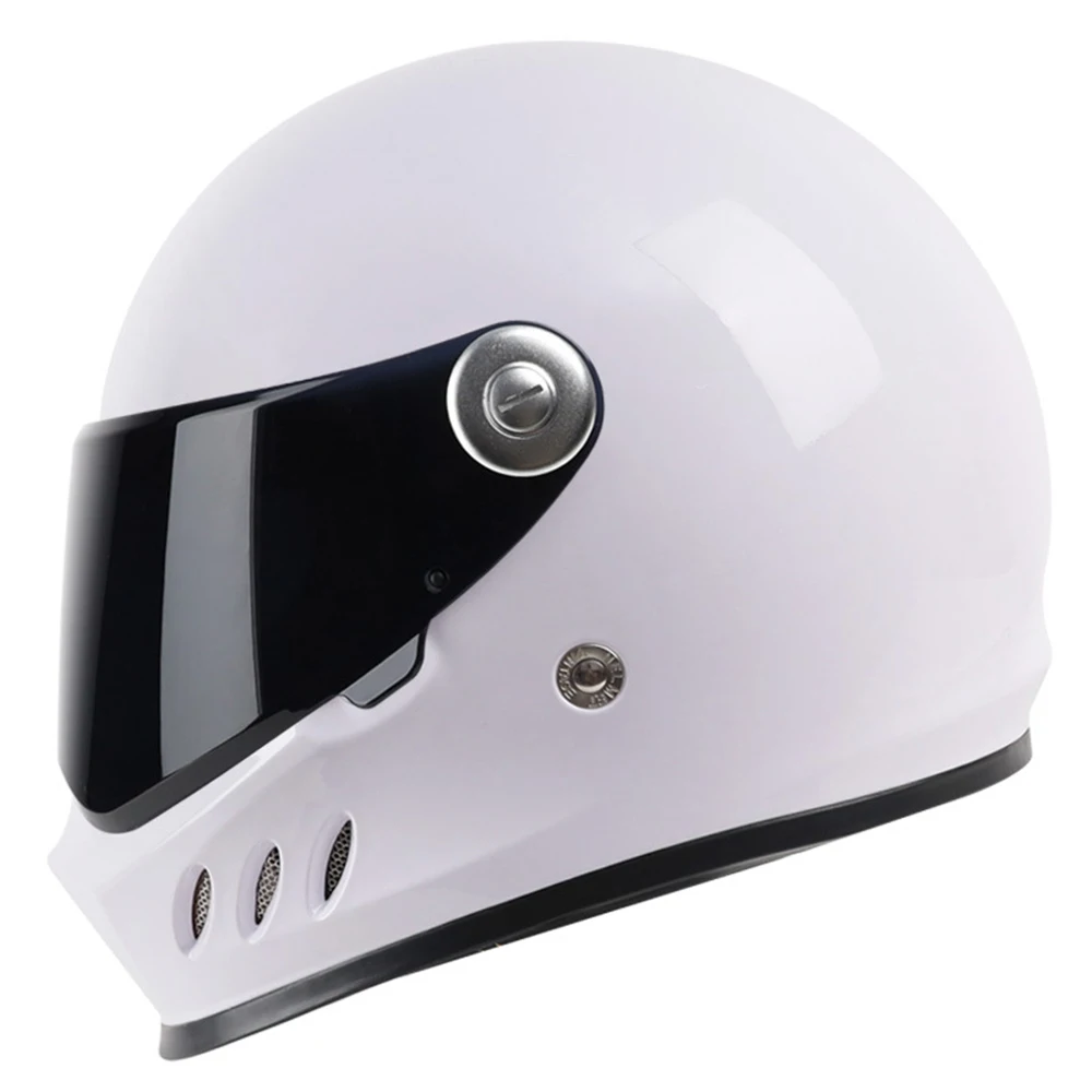 Motorcycle Vintage Helmet Retro Women White Moto Full Face Helmet Personality Motorbike Motor Motocross Riding Capacete Scooter
Motorcycle Vintage Helmet Retro Women White Moto Full Face Helmet Personality Motorbike Motor Motocross Riding Capacete Scooter