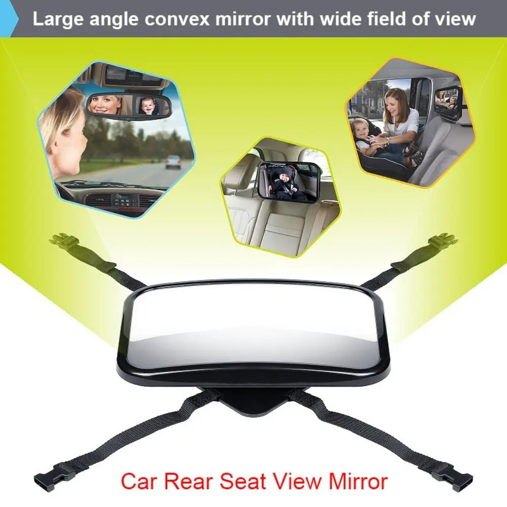 Interior Styling Adjustable Car Rear Seat View Mirror Facing Care Infant Mirror For Baby/Child Seat Car Safety Mirror 
Interior Styling Adjustable Car Rear Seat View Mirror Facing Care Infant Mirror For Baby/Child Seat Car Safety Mirror