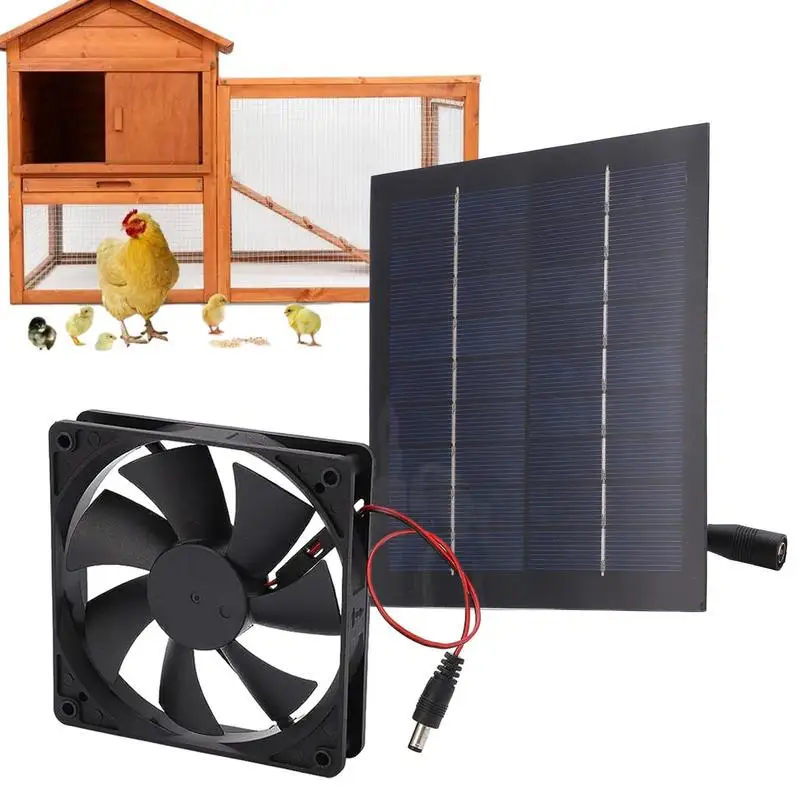 

Вытяжной вентилятор на солнечной батарее 10 Вт, тепличные вентиляторы и вентиляционные отверстия, бесшумный водонепроницаемый потолочный вентилятор на солнечной батарее, вентилятор на солнечной батарее для домашнего питомца