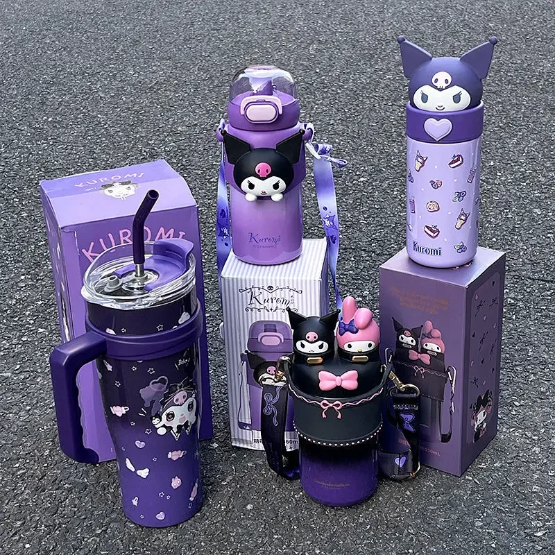 Детский милый школьный соломенный чайник Sanrio Kuromi, портативный термос, бутылка для горячей воды, подарок на день рождения для девочек
Детский милый школьный соломенный чайник Sanrio Kuromi, портативный термос, бутылка для горячей воды, подарок на день рождения для девочек