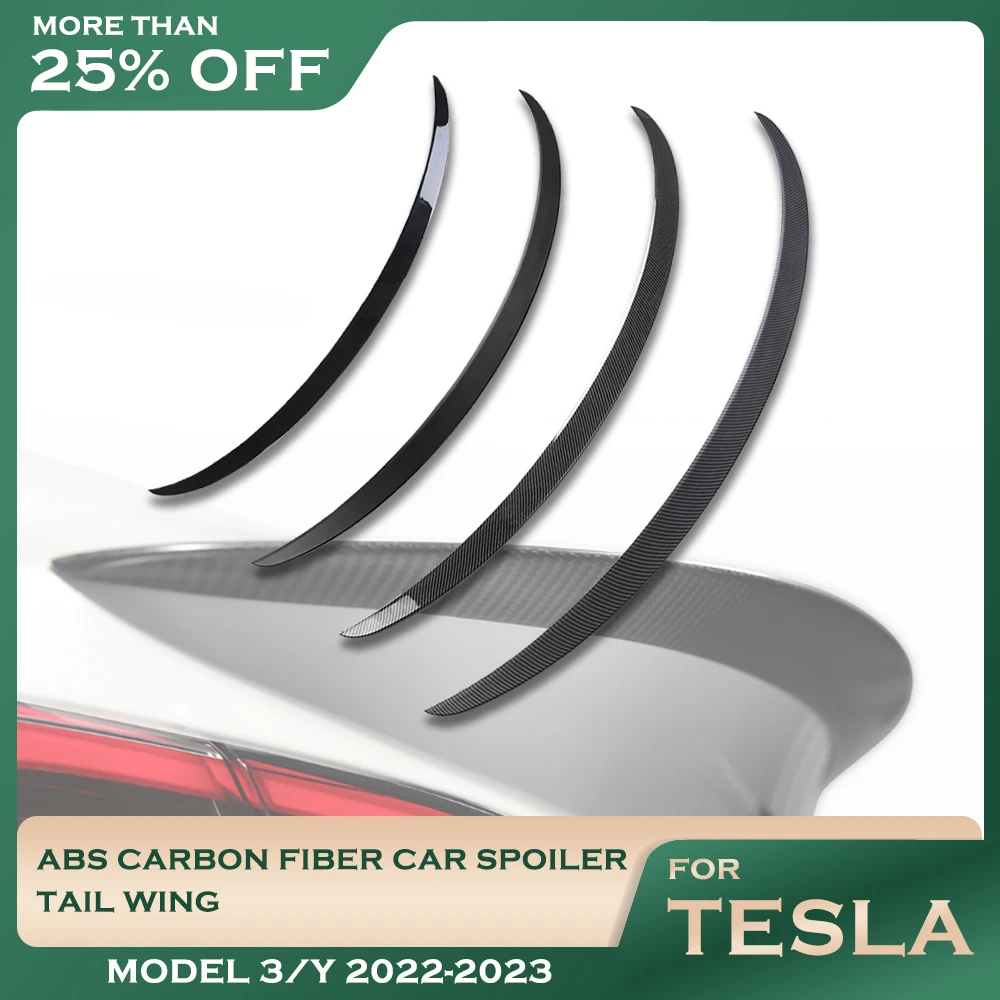 ABS Car Spoiler Carbon Fiber For Tesla Model 3 Y 2023 2022 Trunk Wing High-performance Exterior Modification Accessories
ABS Car Spoiler Carbon Fiber For Tesla Model 3 Y 2023 2022 Trunk Wing High-performance Exterior Modification Accessories