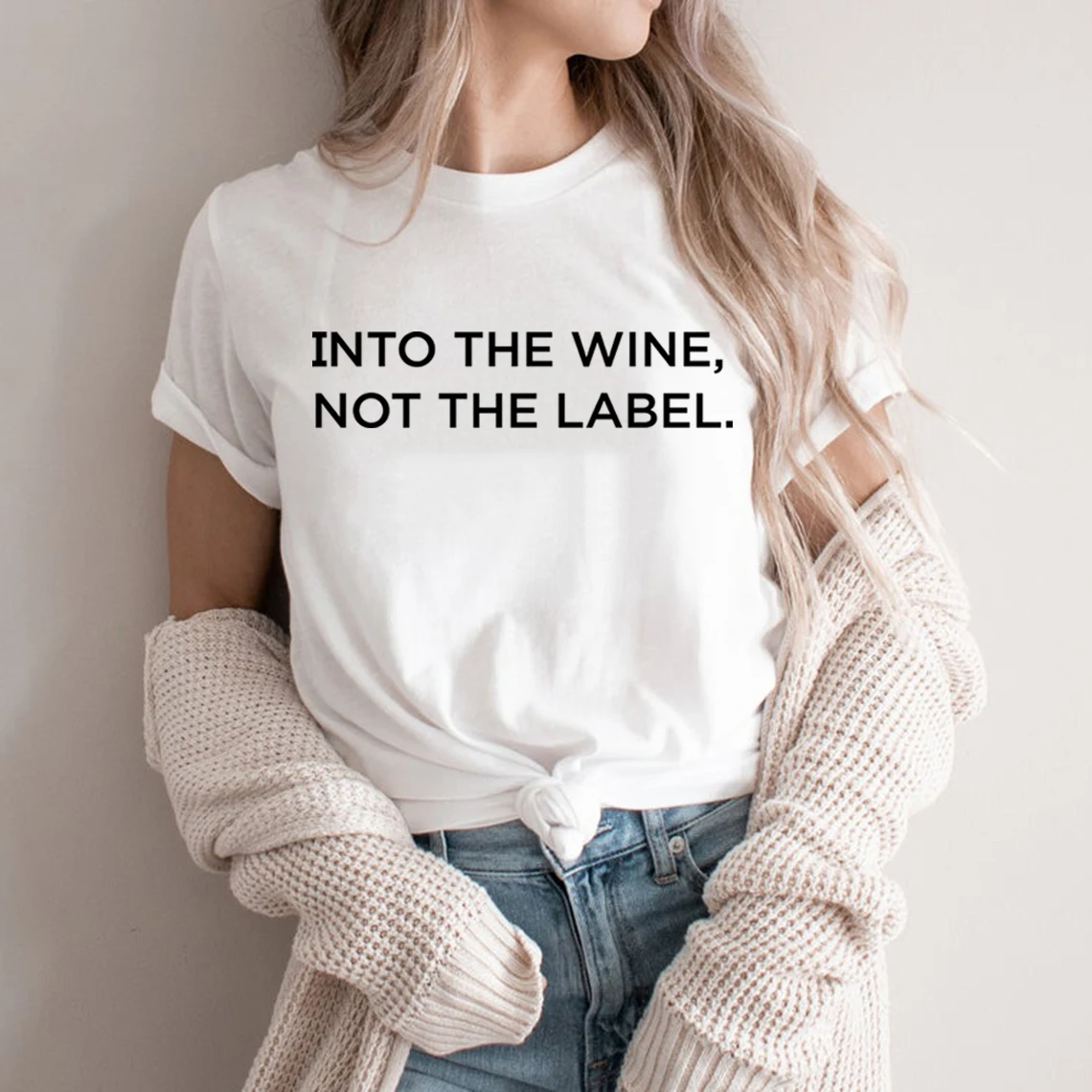 

Into The Wine Not The Label Shirt David Rose LGBTQ Pride Event Tshirt Dan Levy Fans Gift Shirt Unisex Summer Tops Graphic Tee