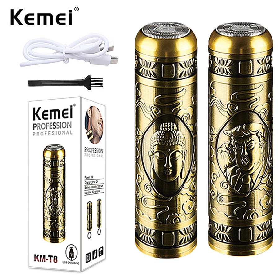 Kemei Rechargeable Shaver For Men T8 Waterproof Electric Shaver Beard Shaving Machine Bald Head Electric Razor With Extra Mesh
Kemei Rechargeable Shaver For Men T8 Waterproof Electric Shaver Beard Shaving Machine Bald Head Electric Razor With Extra Mesh
