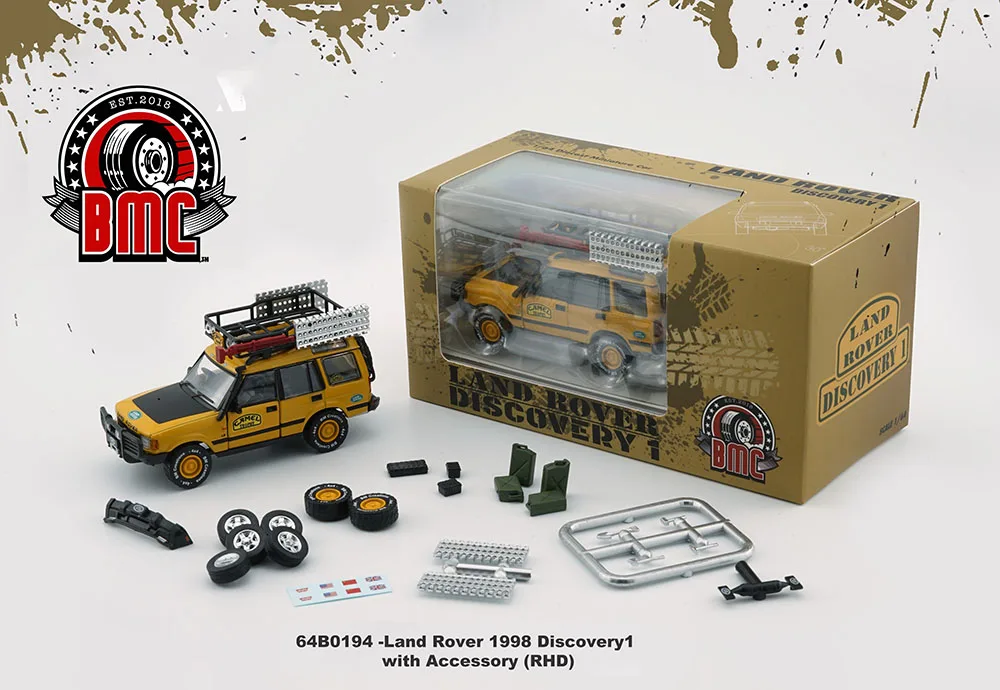 Новинка BMC 1:64 1998 Discovery 1 Вт/аксессуар верблюжья версия от BM Creations литая модель
Новинка BMC 1:64 1998 Discovery 1 Вт/аксессуар верблюжья версия от BM Creations литая модель
