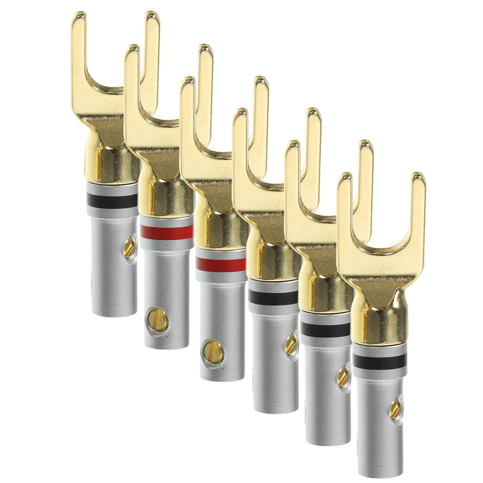 Speaker Cable Connector Gold-plated Audio Plug Wire Post Spade Y Fork Plugs Connectors Adapter Speakers For Monitor For Monitor
Speaker Cable Connector Gold-plated Audio Plug Wire Post Spade Y Fork Plugs Connectors Adapter Speakers For Monitor For Monitor