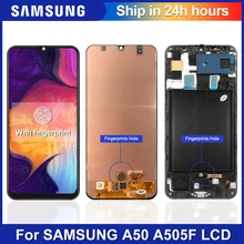 Ensemble d'écran tactile LCD de 6,4 pouces pour Samsung Galaxy A50, modèle original pour SM-A505FN/DS=