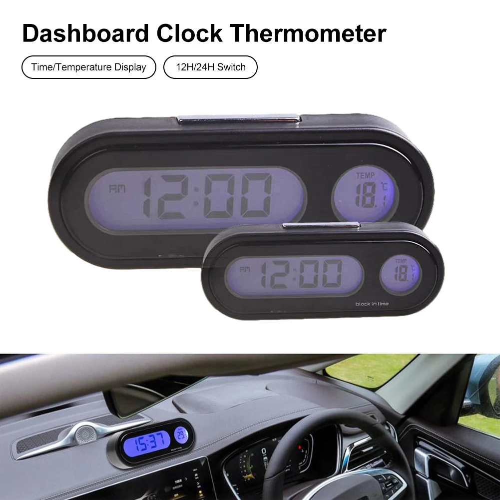 Electronic Car Air Outlet Clock Digital Temperature Meter With Backlight Car Dashboard Clock Automotive Clip-on Accessories
Electronic Car Air Outlet Clock Digital Temperature Meter With Backlight Car Dashboard Clock Automotive Clip-on Accessories