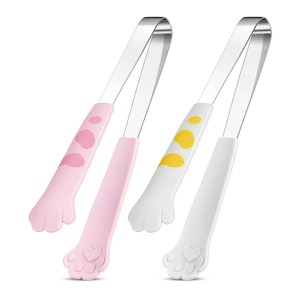 Cat Paw Shape Food Tongs Cute Cartoon Meal Tongs Stainless Steel Salad Bread Serving Tong Barbecue Grilling Cooking Tong Gadgets
Cat Paw Shape Food Tongs Cute Cartoon Meal Tongs Stainless Steel Salad Bread Serving Tong Barbecue Grilling Cooking Tong Gadgets