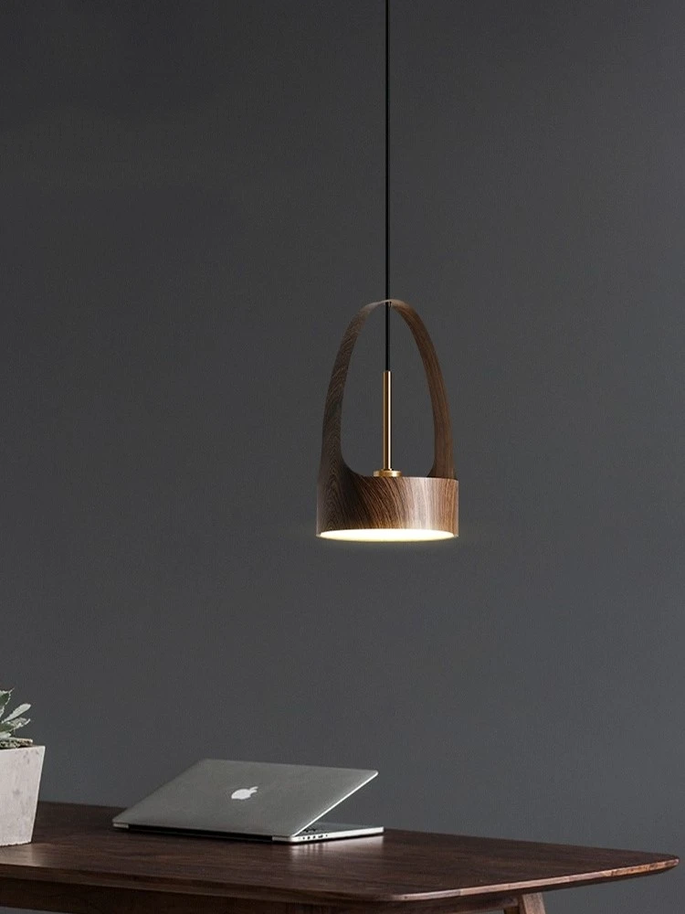 Minimalist Wood Metal Pendant Light Minimalist Wood Metal Pendant Light