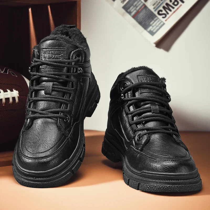 Men's Sports Shoes Thick Bottom Flexible Hiking Recommended Non-slip Wear-Resistant Waterproof Plus Velvet Keep Warm Model
Men's Sports Shoes Thick Bottom Flexible Hiking Recommended Non-slip Wear-Resistant Waterproof Plus Velvet Keep Warm Model