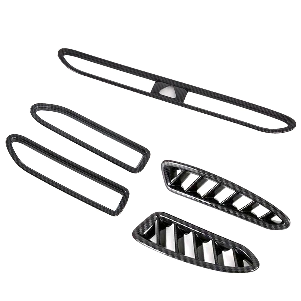 Придайте изящный и спортивный вид для Hyundai Sonata 2020 2023 с 5 шт. отделкой крышки воздуховыпускного отверстия из АБС-углеволокна 
Придайте изящный и спортивный вид для Hyundai Sonata 2020 2023 с 5 шт. отделкой крышки воздуховыпускного отверстия из АБС-углеволокна