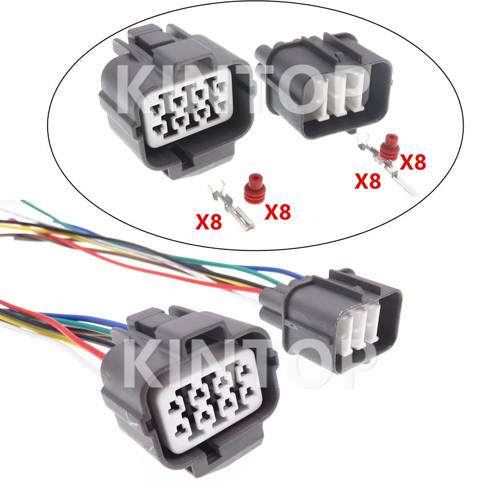 1 Set 8 Pins 6181-0075 Auto Ignition Module Transmission Plug For Honda 6189-0134 Automotive A/F Ratio Sensor Wiring Socket
1 Set 8 Pins 6181-0075 Auto Ignition Module Transmission Plug For Honda 6189-0134 Automotive A/F Ratio Sensor Wiring Socket