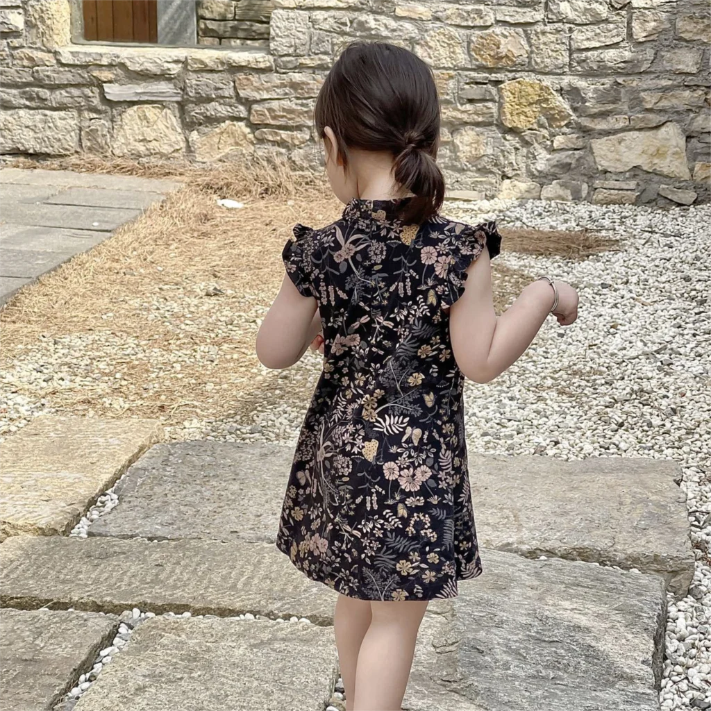 Girl Dress 2023 Summer New Chinese Style Floral Cheongsam Fashion Retro Cheongsam Skirt Sweet Dress
Girl Dress 2023 Summer New Chinese Style Floral Cheongsam Fashion Retro Cheongsam Skirt Sweet Dress