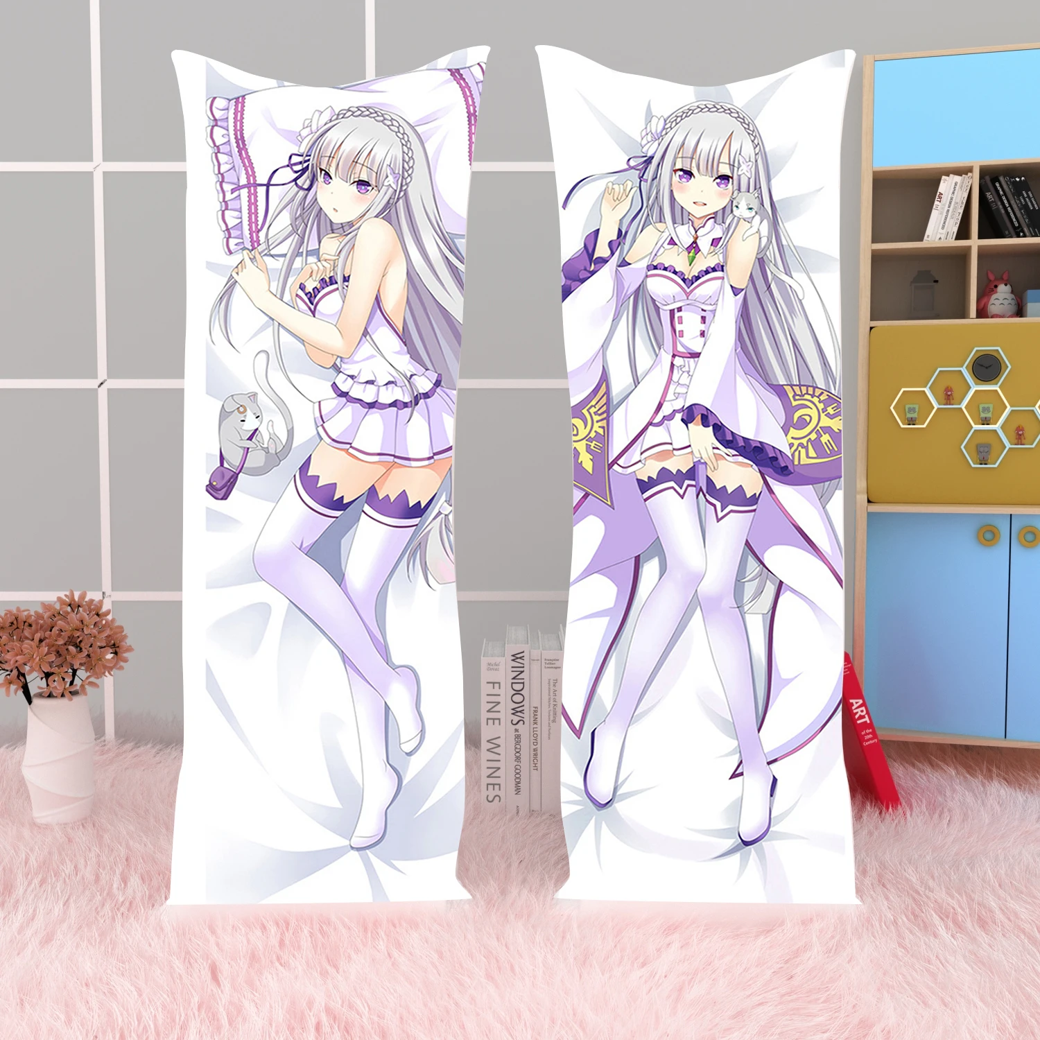 Anime Re:Zero Emilia Rem Ram Dakimakura Pillowcase Cushion Cover Hugging Body Pillow Case Game Otaku Pillow Cover
Anime Re:Zero Emilia Rem Ram Dakimakura Pillowcase Cushion Cover Hugging Body Pillow Case Game Otaku Pillow Cover