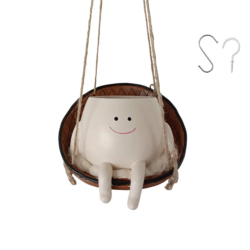 2024 New Hanging Flower Pot 1Pcs Cartoon Smile Face Hanging Planter Indoor Outdoor Hanging Pot Hanging Baskets
2024 New Hanging Flower Pot 1Pcs Cartoon Smile Face Hanging Planter Indoor Outdoor Hanging Pot Hanging Baskets